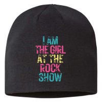 Vintage I Am The Girl At The Rock Show Rock Music Lover Sustainable Beanie