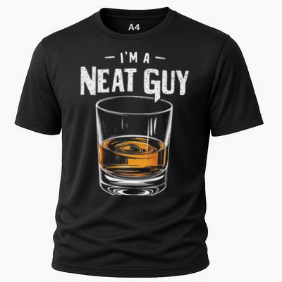 Vintage I'm A Neat Guy Funny Whiskey Bourbon Drinker Performance Shirt