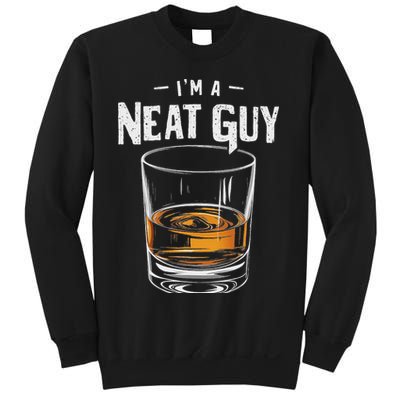 Vintage I'm A Neat Guy Funny Whiskey Bourbon Drinker Sweatshirt