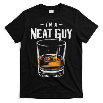 Vintage I'm A Neat Guy Funny Whiskey Bourbon Drinker T-Shirt