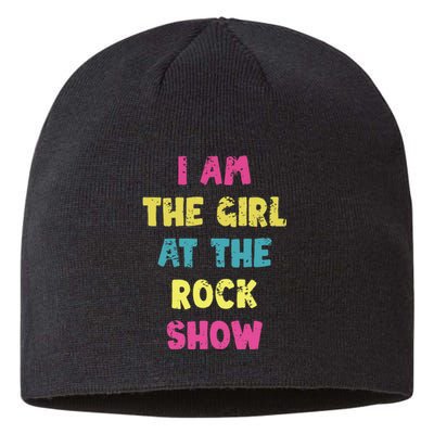 Vintage I Am The At The Rock Show Rock Music Lover Sustainable Beanie