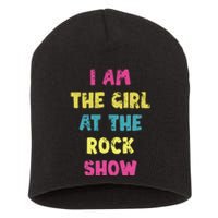 Vintage I Am The At The Rock Show Rock Music Lover Short Acrylic Beanie