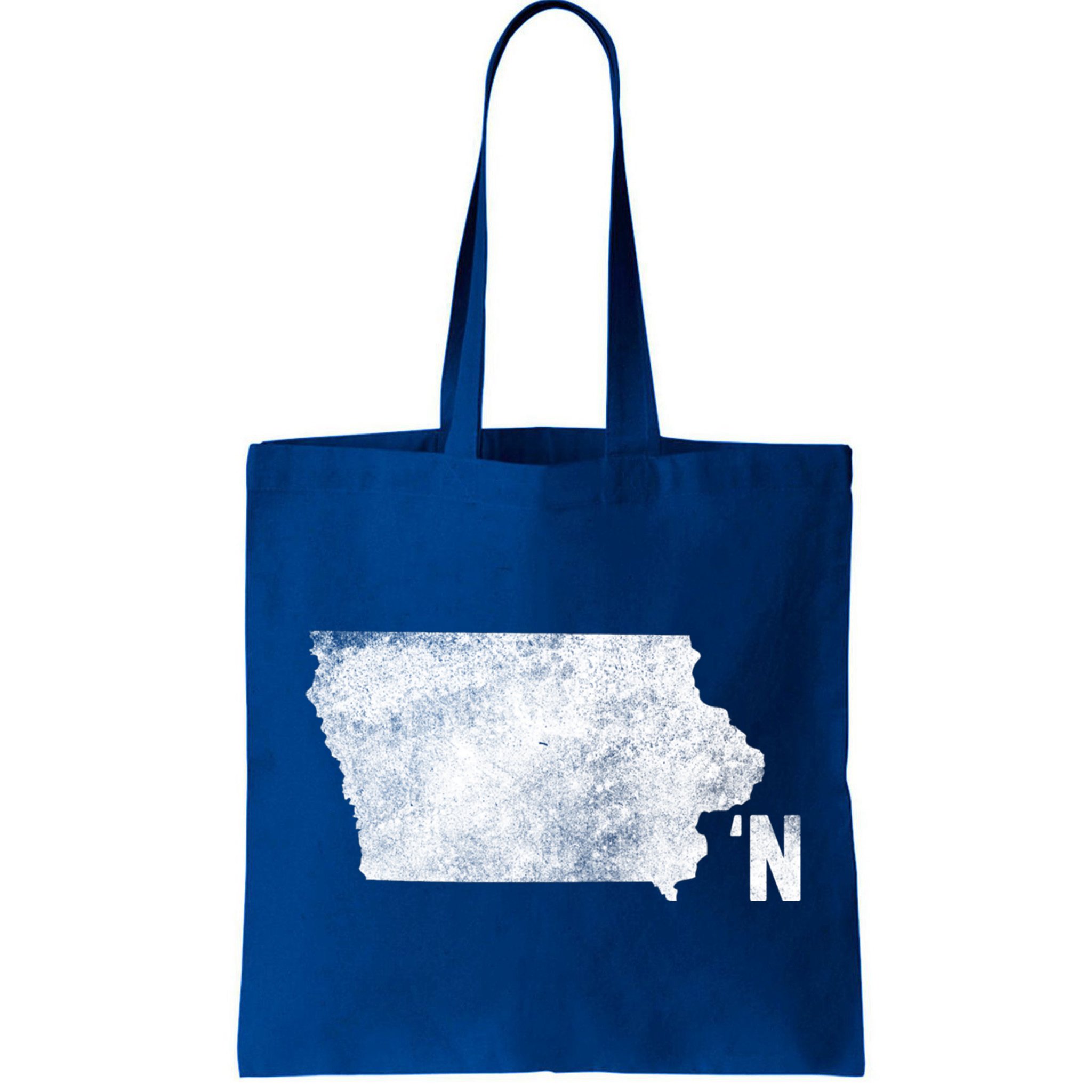 Vintage Iowa Apostrophe N State Map Outline Meaningful Gift Bag