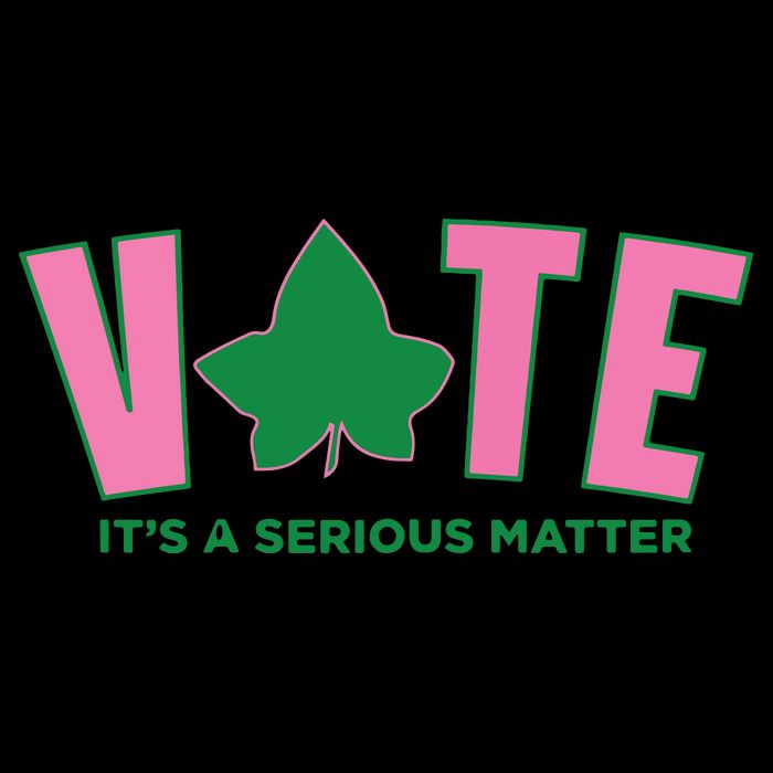 Vote Its A Serious Matter Green Cooling Performance Crew T-Shirt