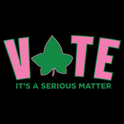 Vote Its A Serious Matter Green T-Shirt