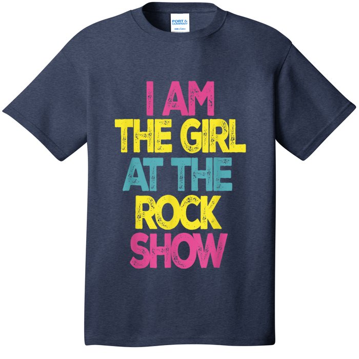 Vintage I Am The Girl At The Rock Show T-Shirt