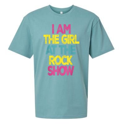 Vintage I Am The Girl At The Rock Show Sueded Cloud Jersey T-Shirt