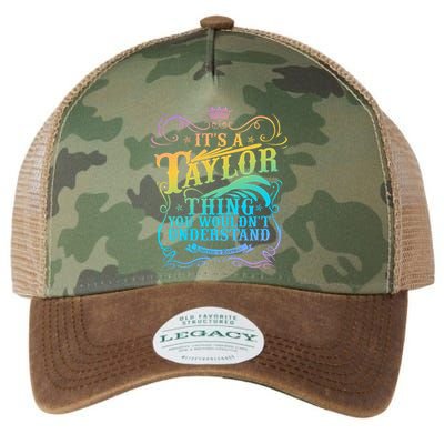 Vintage Its A Taylor Thing You Wouldnt Understand Legacy Tie Dye Trucker Hat