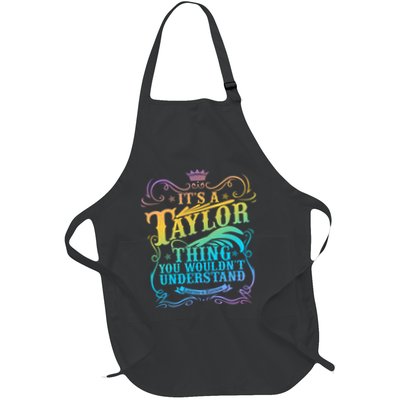 Vintage Its A Taylor Thing You Wouldnt Understand Apron