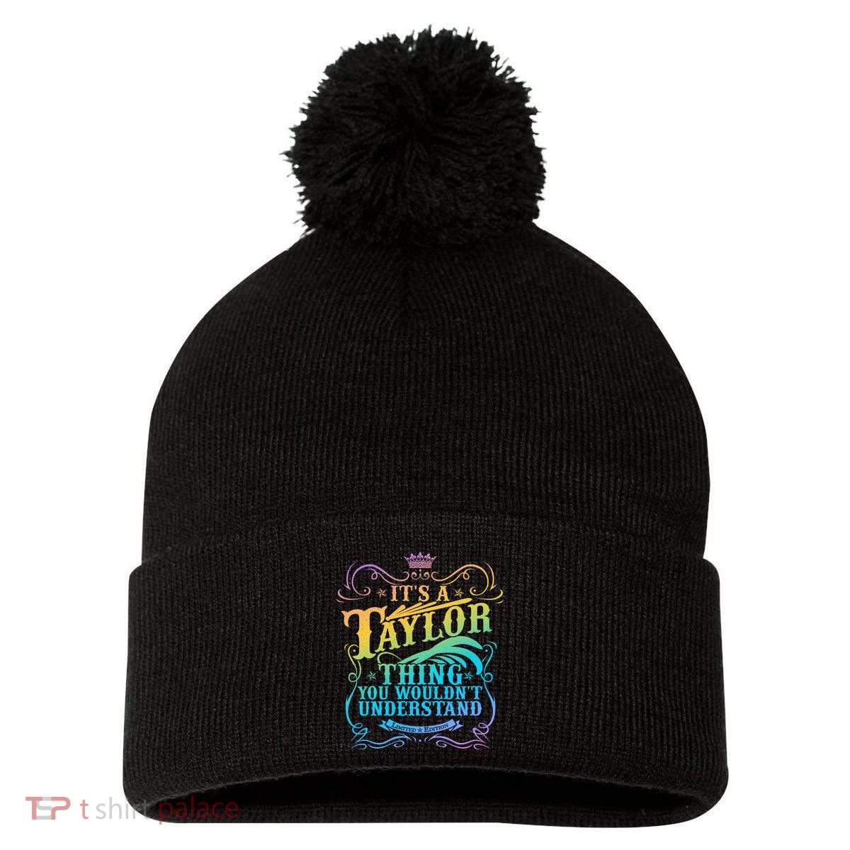 Vintage Its A Taylor Thing You Wouldnt Understand Pom Pom 12in Knit Beanie