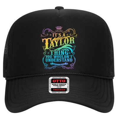 Vintage Its A Taylor Thing You Wouldnt Understand Trucker Hat