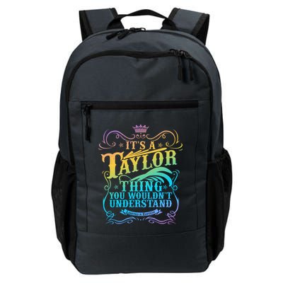 Vintage Its A Taylor Thing You Wouldnt Understand Backpack