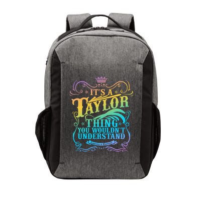 Vintage Its A Taylor Thing You Wouldnt Understand Vector Backpack