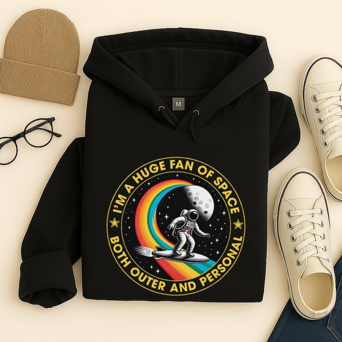 Vintage IM A Huge Fan Of Space Both Outer And Personal Hoodie