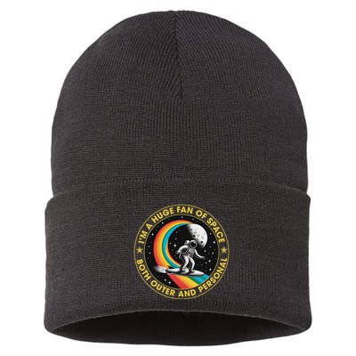 Vintage IM A Huge Fan Of Space Both Outer And Personal Sustainable Knit Beanie