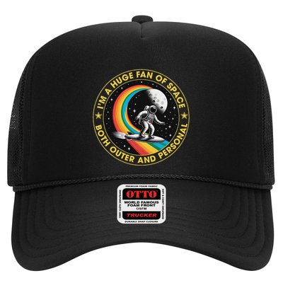 Vintage IM A Huge Fan Of Space Both Outer And Personal Trucker Hat