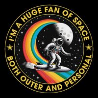 Vintage IM A Huge Fan Of Space Both Outer And Personal Tank Top