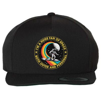 Vintage IM A Huge Fan Of Space Both Outer And Personal Wool Snapback Cap