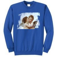 Vintage Ing Angels Distressed Grunge Look Meaningful Gift Sweatshirt