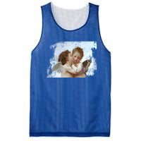 Vintage Ing Angels Distressed Grunge Look Meaningful Gift Mesh Reversible Basketball Jersey Tank