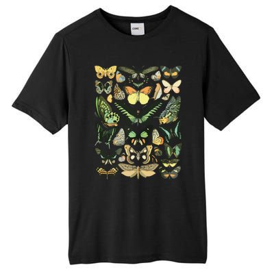 Vintage Inspired Butterfly Chart Tall Fusion ChromaSoft Performance T-Shirt