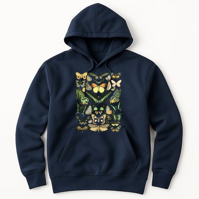 Vintage Inspired Butterfly Chart Hoodie