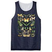 Vintage Inspired Butterfly Chart Mesh Reversible Basketball Jersey Tank