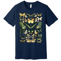 Vintage Inspired Butterfly Chart Premium T-Shirt