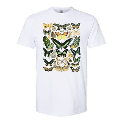 Vintage Inspired Butterfly Chart Softstyle CVC T-Shirt