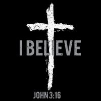 Vintage I Believe John 3_16 Christian Backpack