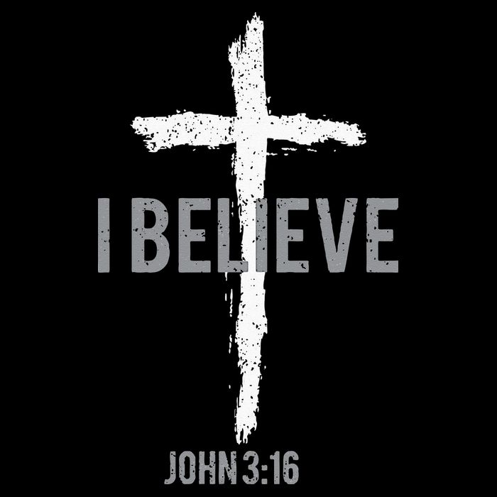 Vintage I Believe John 3_16 Christian Backpack