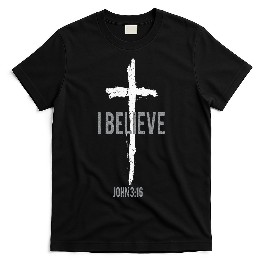 Vintage I Believe John 3_16 Christian T-Shirt
