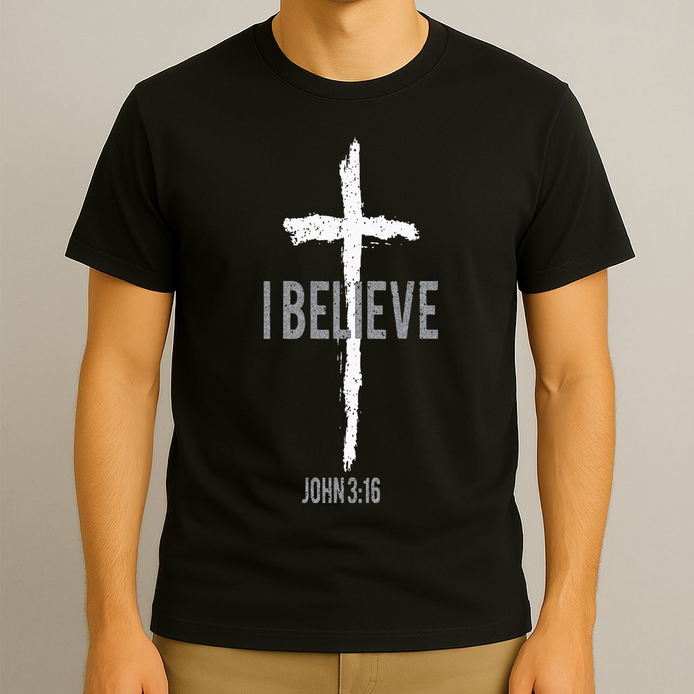 Vintage I Believe John 3_16 Christian T-Shirt