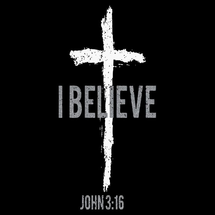 Vintage I Believe John 3_16 Christian T-Shirt
