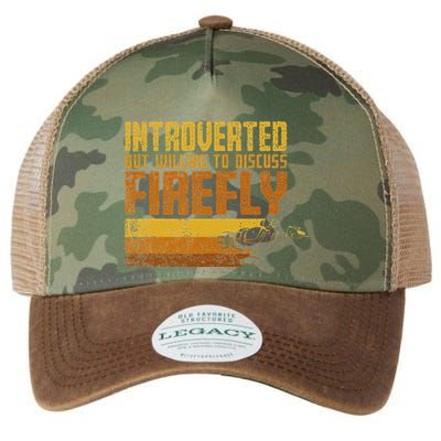 Vintage Introverted Browncoat Firefly Space Sci Fi Legacy Tie Dye Trucker Hat