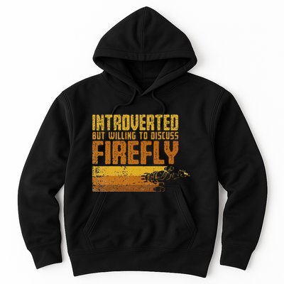 Vintage Introverted Browncoat Firefly Space Sci Fi Hoodie