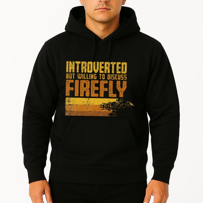 Vintage Introverted Browncoat Firefly Space Sci Fi Hoodie