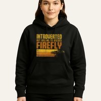 Vintage Introverted Browncoat Firefly Space Sci Fi Hoodie