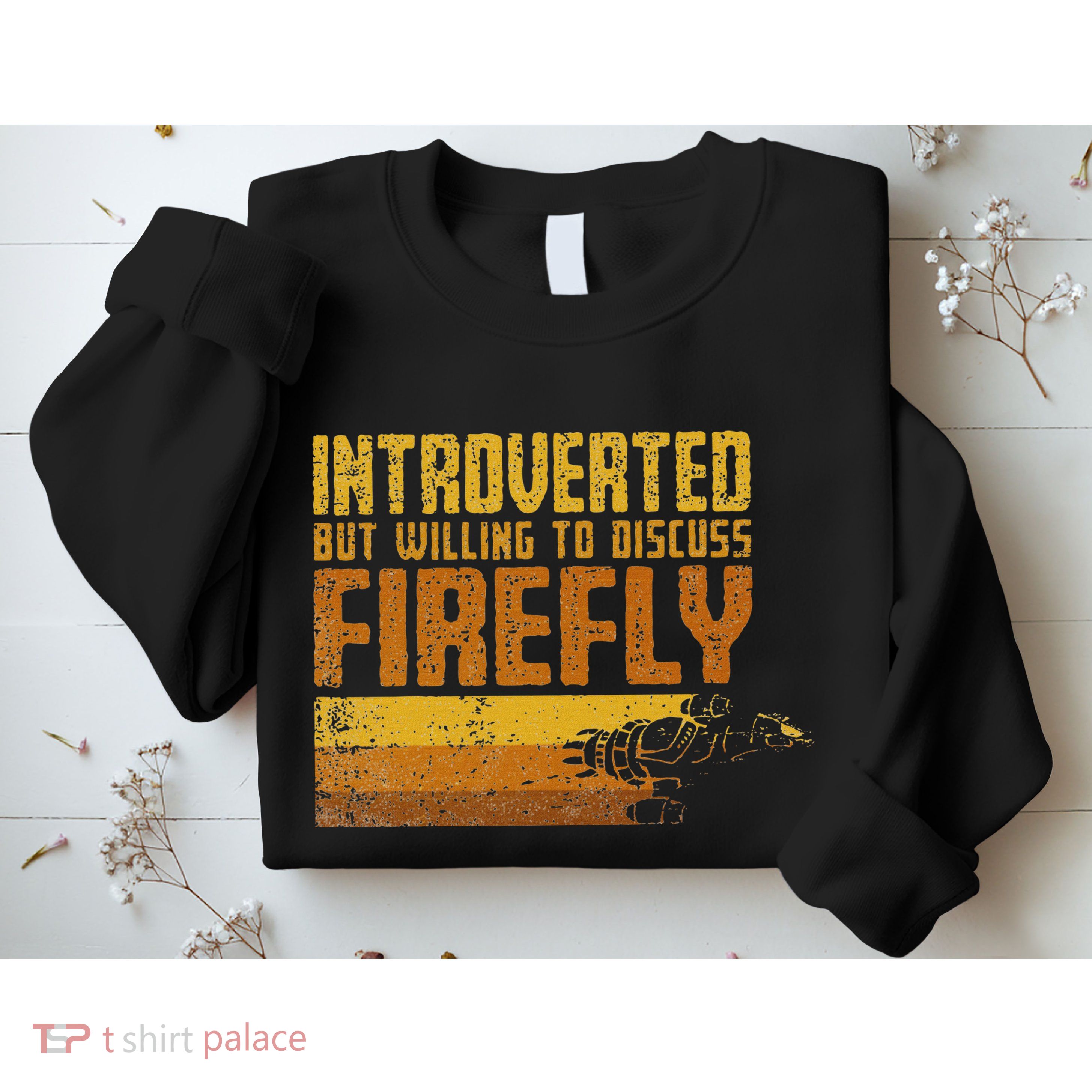 Vintage Introverted Browncoat Firefly Space Sci Fi Sweatshirt