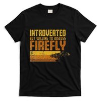 Vintage Introverted Browncoat Firefly Space Sci Fi T-Shirt