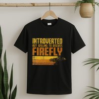 Vintage Introverted Browncoat Firefly Space Sci Fi T-Shirt