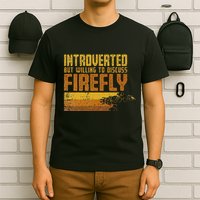 Vintage Introverted Browncoat Firefly Space Sci Fi T-Shirt