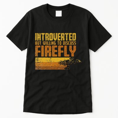 Vintage Introverted Browncoat Firefly Space Sci Fi Tall T-Shirt