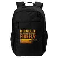 Vintage Introverted Browncoat Firefly Space Sci Fi Backpack