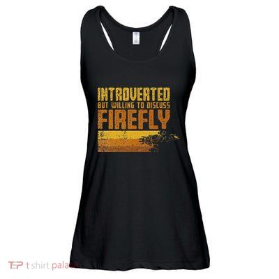 Vintage Introverted Browncoat Firefly Space Sci Fi Ladies Essential Flowy Tank