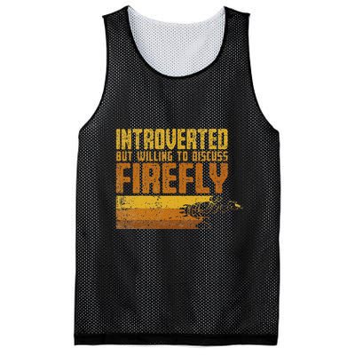 Vintage Introverted Browncoat Firefly Space Sci Fi Mesh Reversible Basketball Jersey Tank