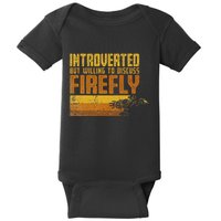 Vintage Introverted Browncoat Firefly Space Sci Fi Baby Bodysuit