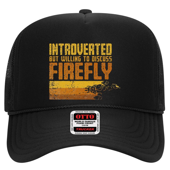 Vintage Introverted Browncoat Firefly Space Sci Fi Trucker Hat
