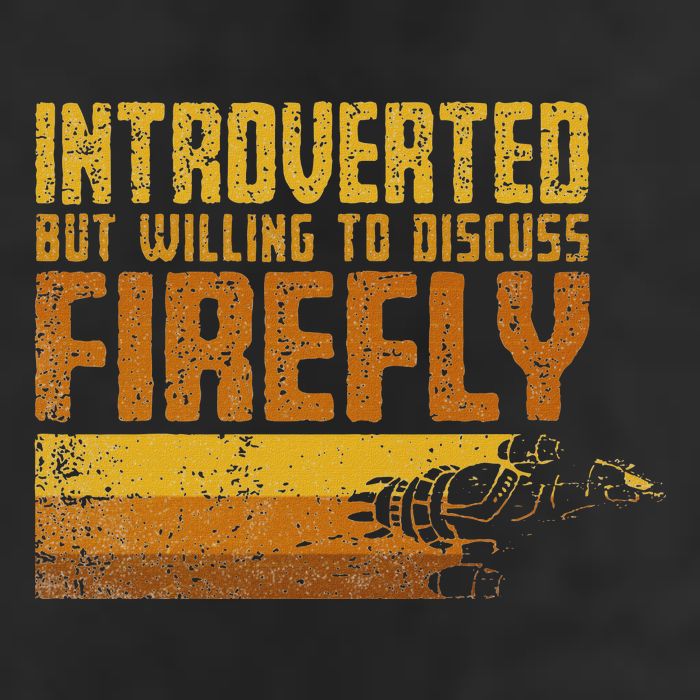 Vintage Introverted Browncoat Firefly Space Sci Fi Trucker Hat
