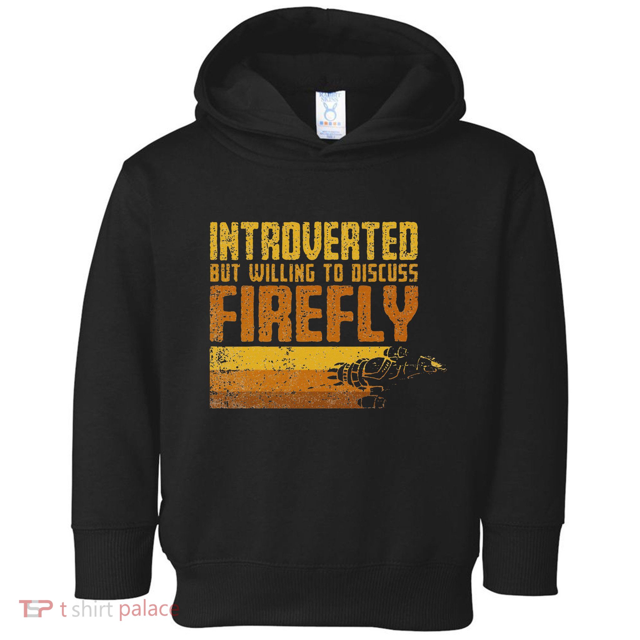 Vintage Introverted Browncoat Firefly Space Sci Fi Toddler Hoodie